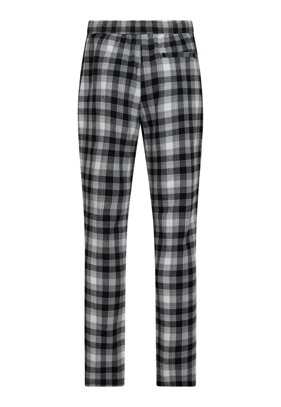 Pyjamahose, Flanell | 100% Bio-Baumwolle | dunkelgrau kariert -JBS of Denmark Men