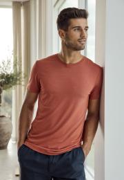 T-Shirt, Rundhals | Bambus-Viskose | rost -JBS of Denmark Men