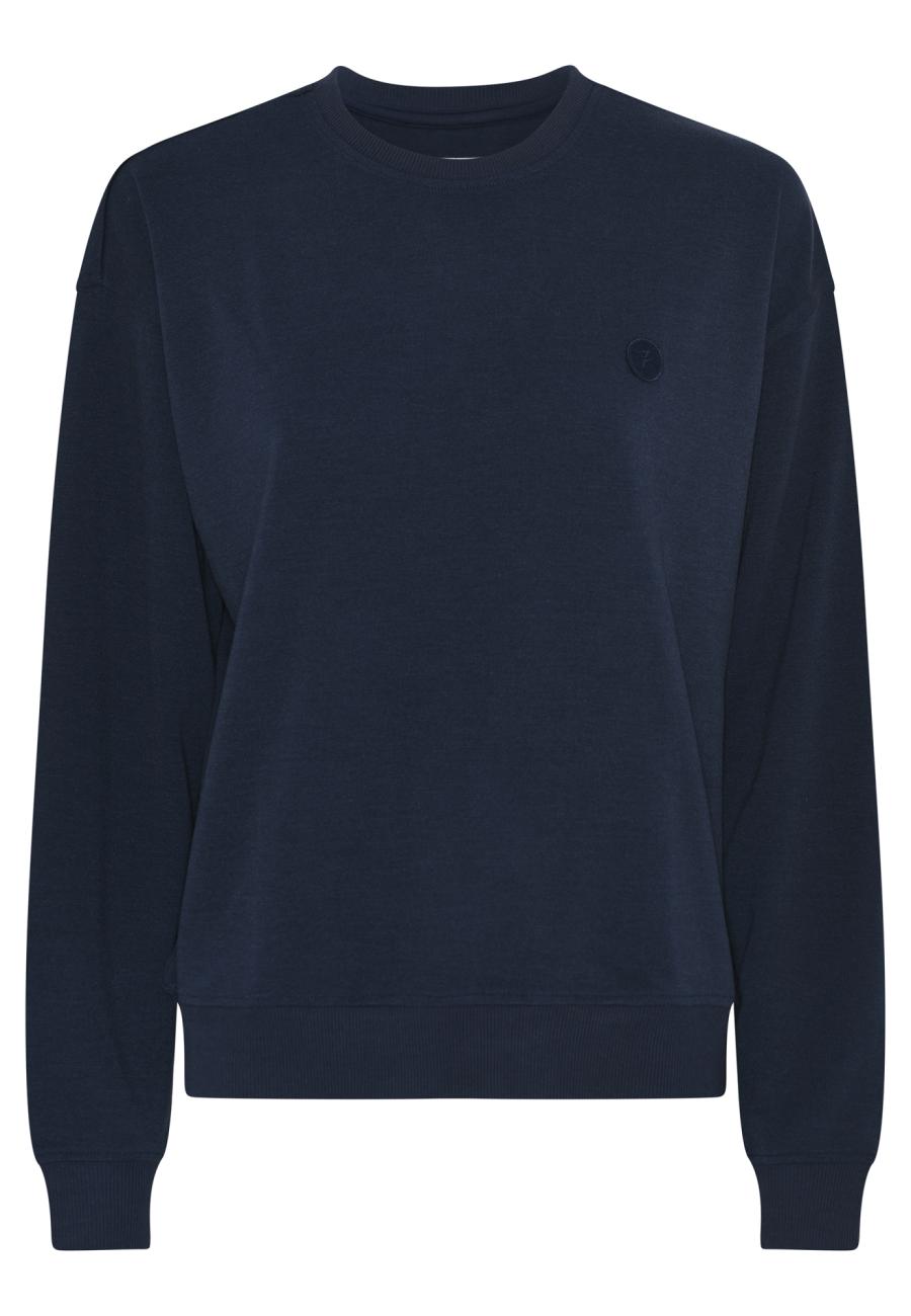 Sweatshirt, Logo | Bambus-Viskose | navy