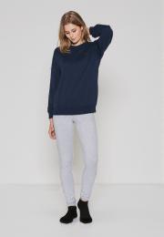 Sweatshirt, Logo | Bambus-Viskose | navy