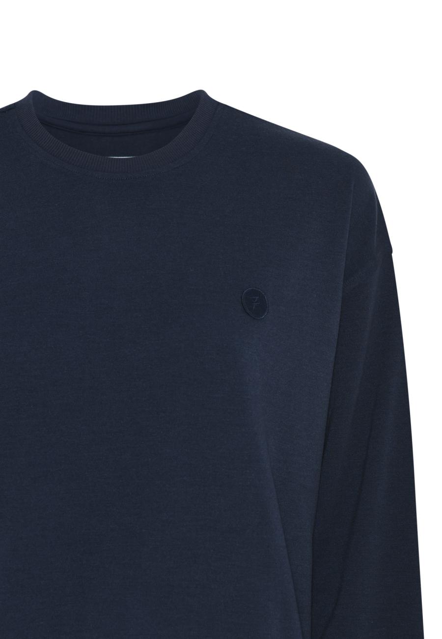 Sweatshirt, Logo | Bambus-Viskose | navy