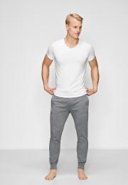 T-Shirt, V-Ausschnitt | Bambus-Viskose | weiß -JBS of Denmark Men