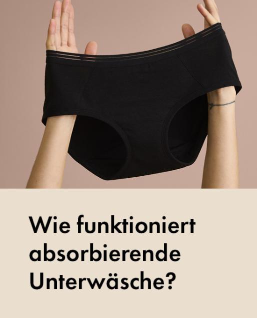 Wie funktioniert absorbierende Unterwäsche?