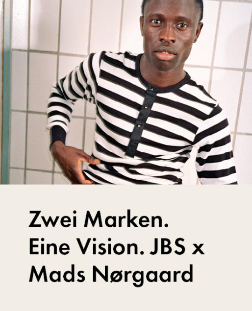 Zwei Marken. Eine Vision. JBS x Mads Nørgaard