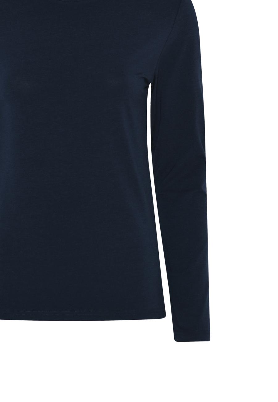 Langarm-Shirt | Bambus-Viskose | navy -JBS of Denmark Women