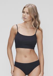 Bustier, Bambus-Viskose, schwarz