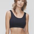 Bustier | Bio-Baumwolle | schwarz -JBS of Denmark Women