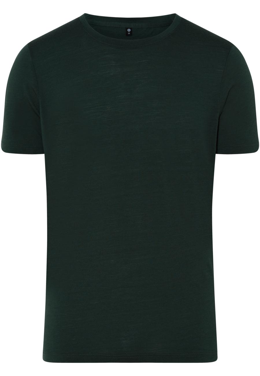 Bio-Wolle, T-shirt, Grün -JBS of Denmark Men