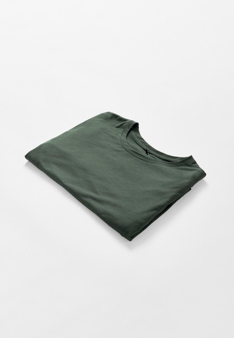 Bio-Wolle, T-shirt, Grün -JBS of Denmark Men