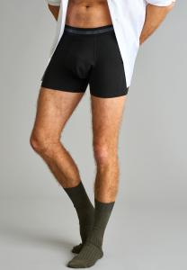 Unterhose, AbsorbTech - leicht | Bambus-Viskose | schwarz -JBS Care Mens