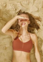 Neckholder-Bustier | Polyamid | rost -JBS of Denmark Women