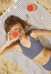 Bustier | Polyamid | blau -JBS of Denmark Women