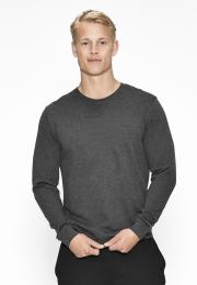 Sweatshirt | Bambus-Viskose | dunkelgrau -JBS of Denmark Men