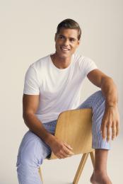 T-Shirt, Rundhals | Bambus-Viskose | weiß -JBS of Denmark Men