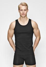 Unterhemd | Bio-Baumwolle | schwarz -JBS of Denmark Men