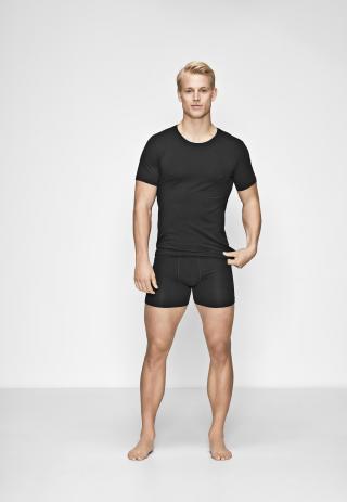 Unterhemd Rundhals | Bio-Baumwolle | schwarz -JBS of Denmark Men