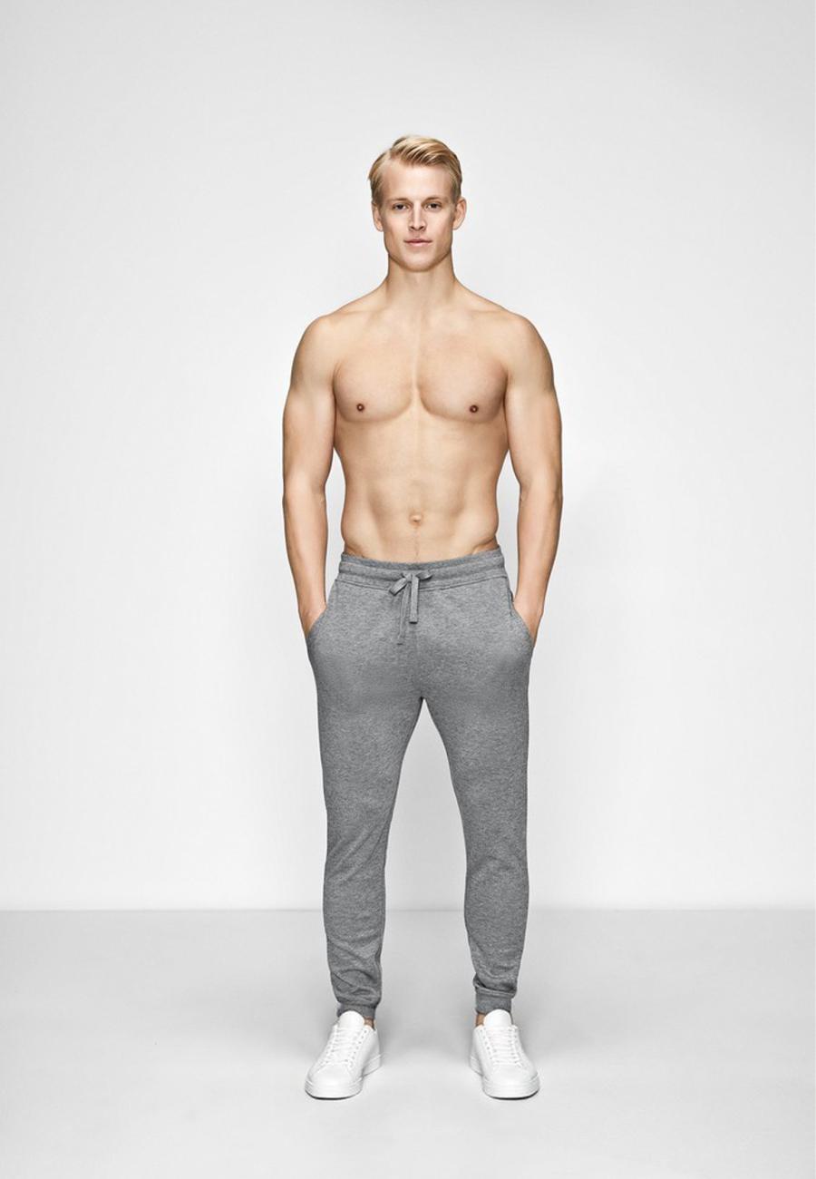 Jogginghose | Bambus-Viskose | hellgrau -JBS of Denmark Men