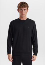 Sweatshirt, Logo | Bambus-Viskose | schwarz -JBS of Denmark Men