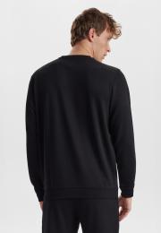 Sweatshirt, Logo | Bambus-Viskose | schwarz -JBS of Denmark Men