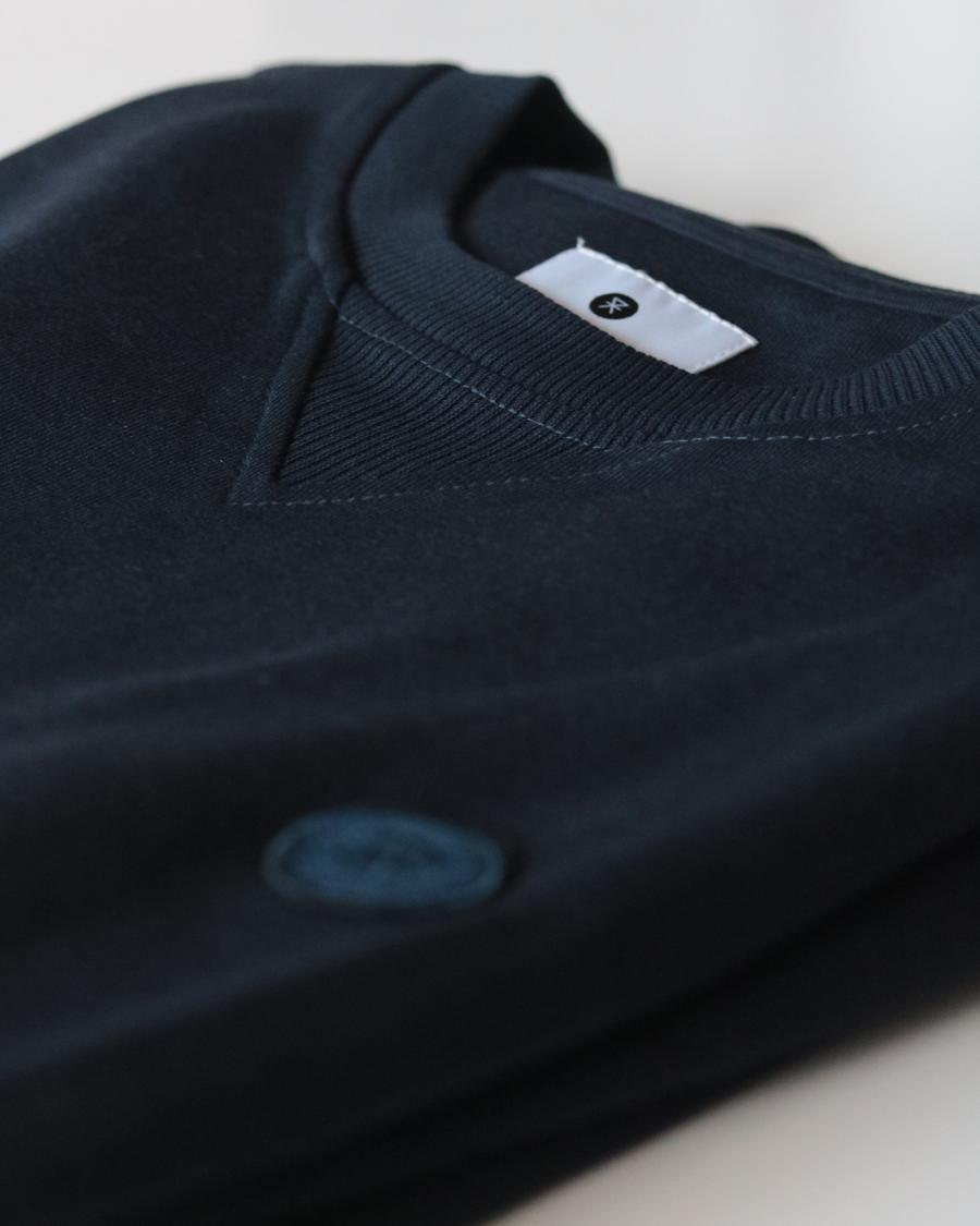 Sweatshirt, Logo | Bambus-Viskose | schwarz -JBS of Denmark Men