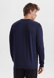 Sweatshirt, Logo | Bambus-Viskose | navy -JBS of Denmark Men