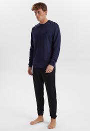 Sweatshirt, Logo | Bambus-Viskose | navy -JBS of Denmark Men