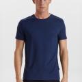 T-Shirt, Rundhals | Bambus-Viskose | navy -JBS of Denmark Men