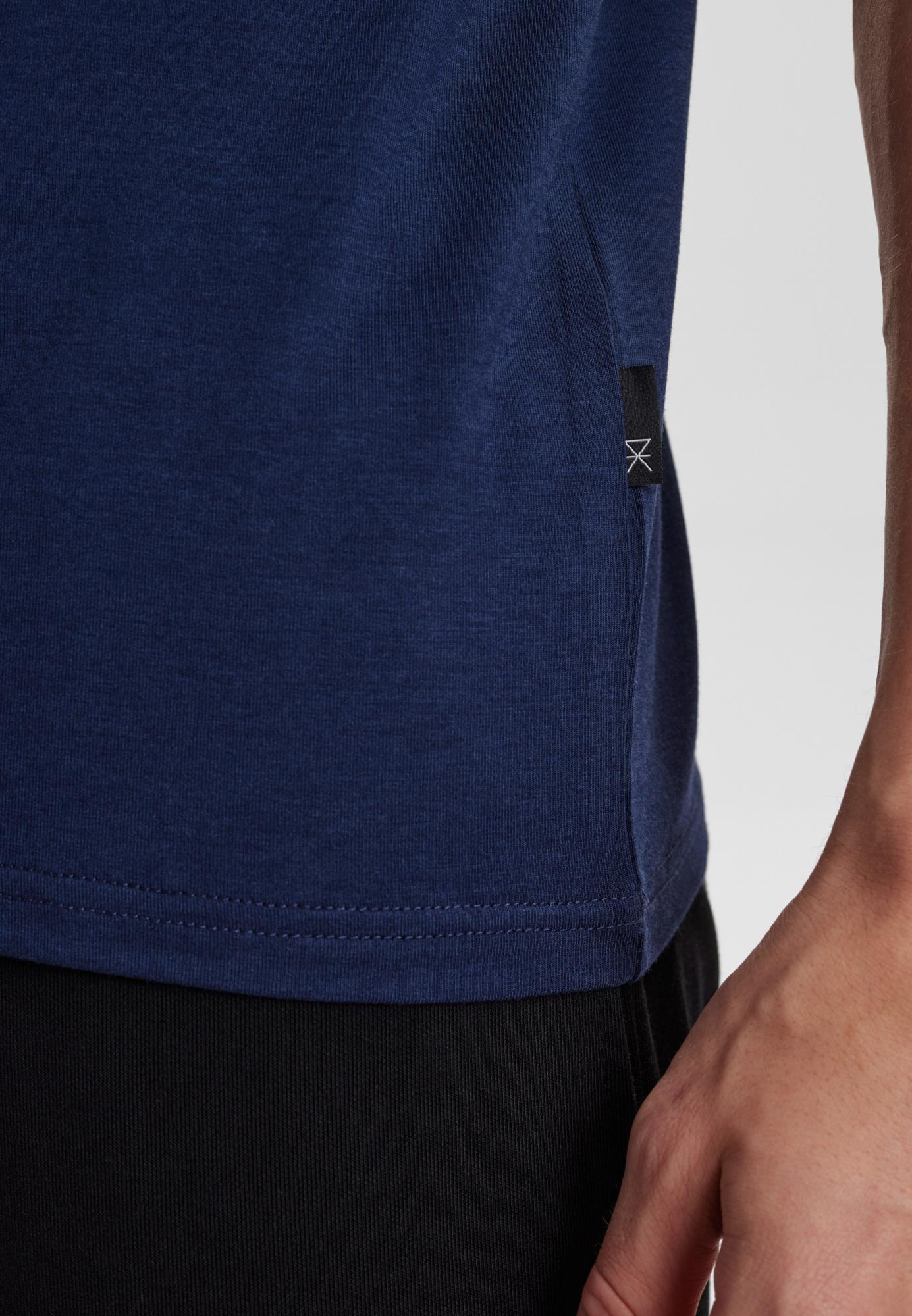 T-Shirt, Rundhals, Bambus-Viskose, navy