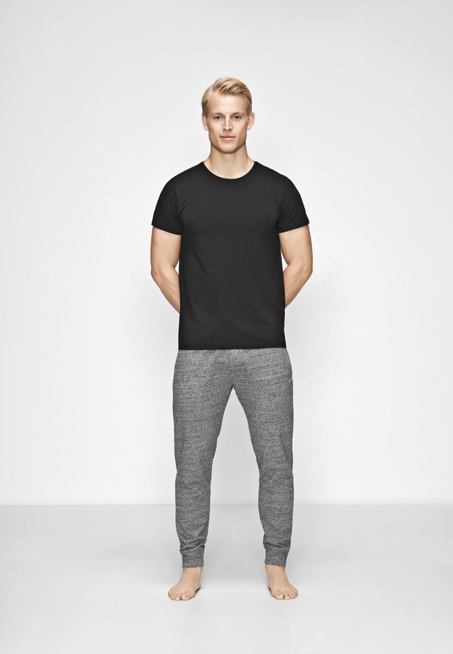 T-Shirt, Rundhals | Bio-Baumwolle | schwarz -JBS of Denmark Men