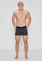Unterhose, 2er-Pack | Bambus-Viskose | dunkelgrau -JBS of Denmark Men