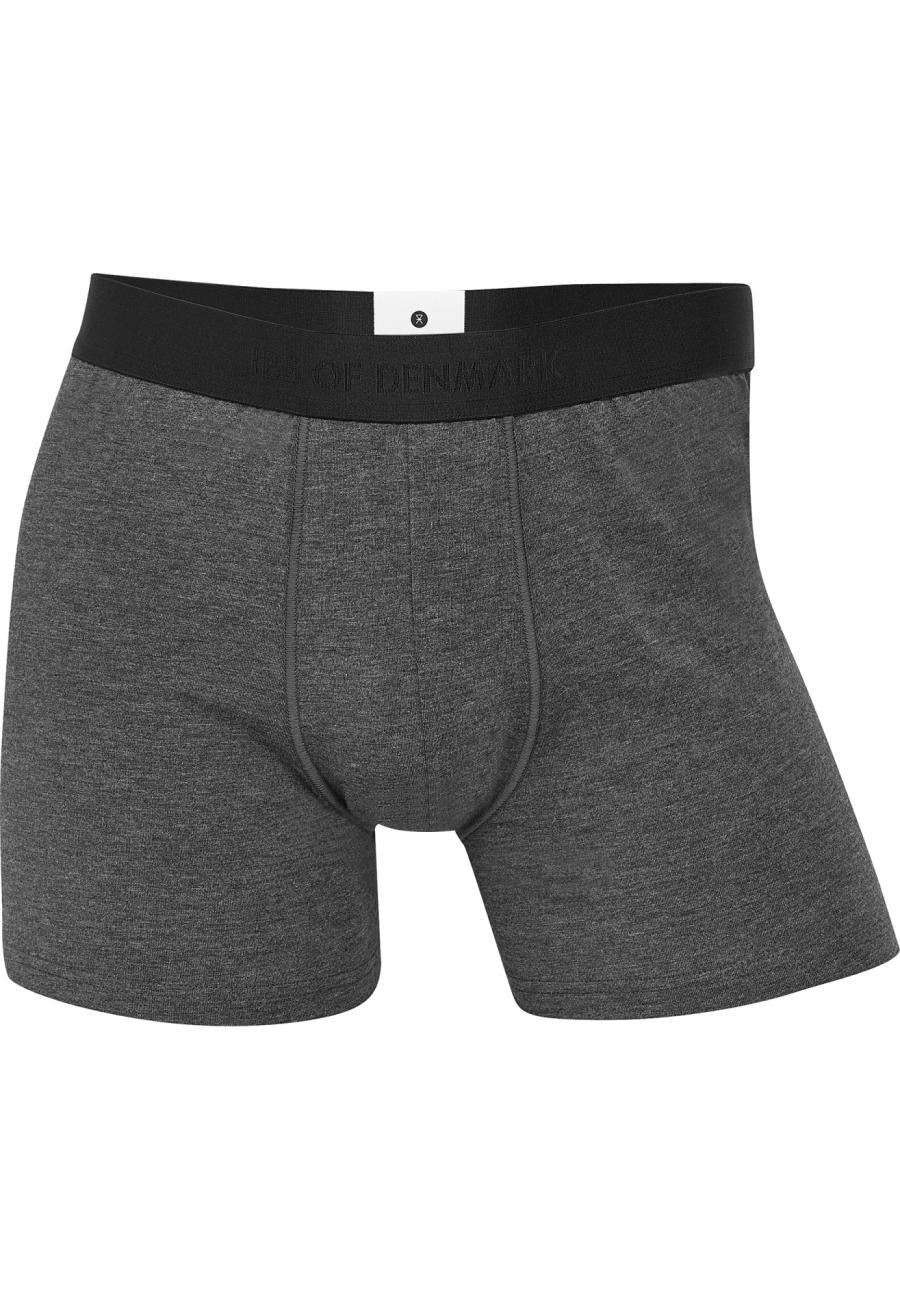 Unterhose, 2er-Pack | Bambus-Viskose | dunkelgrau -JBS of Denmark Men