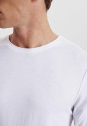 Langarmshirt | Bambus-Viskose | weiß -JBS of Denmark Men