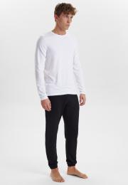 Langarmshirt | Bambus-Viskose | weiß -JBS of Denmark Men