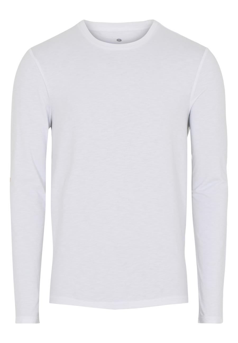 Langarmshirt | Bambus-Viskose | weiß -JBS of Denmark Men