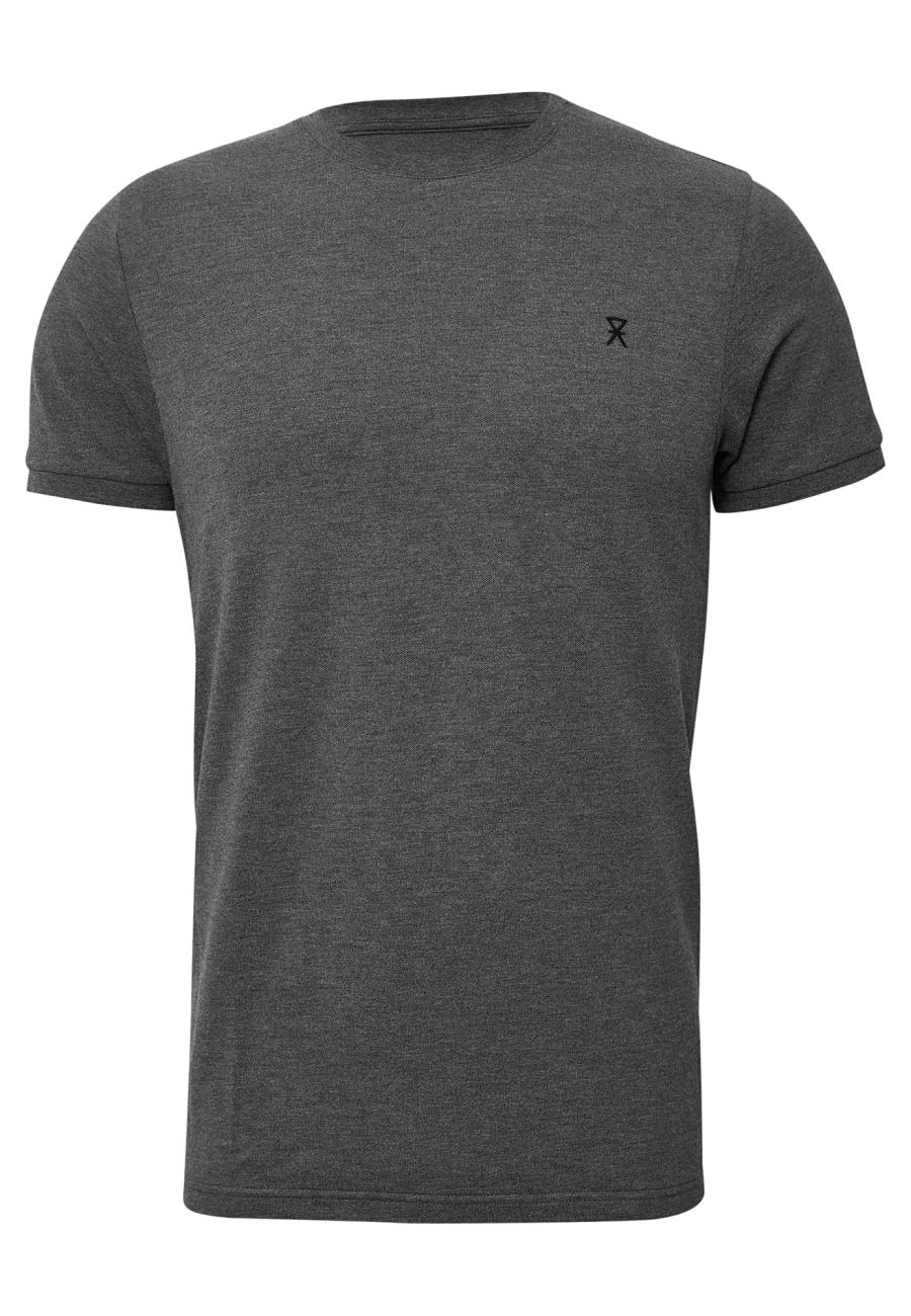 T-Shirt, Piqué | Bambus-Viskose | grau -JBS of Denmark Men