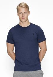 T-Shirt, Piqué | Bambus-Viskose | navy -JBS of Denmark Men
