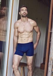 Unterhose, 2er-Pack | Bambus-Viskose | blau -JBS of Denmark Men