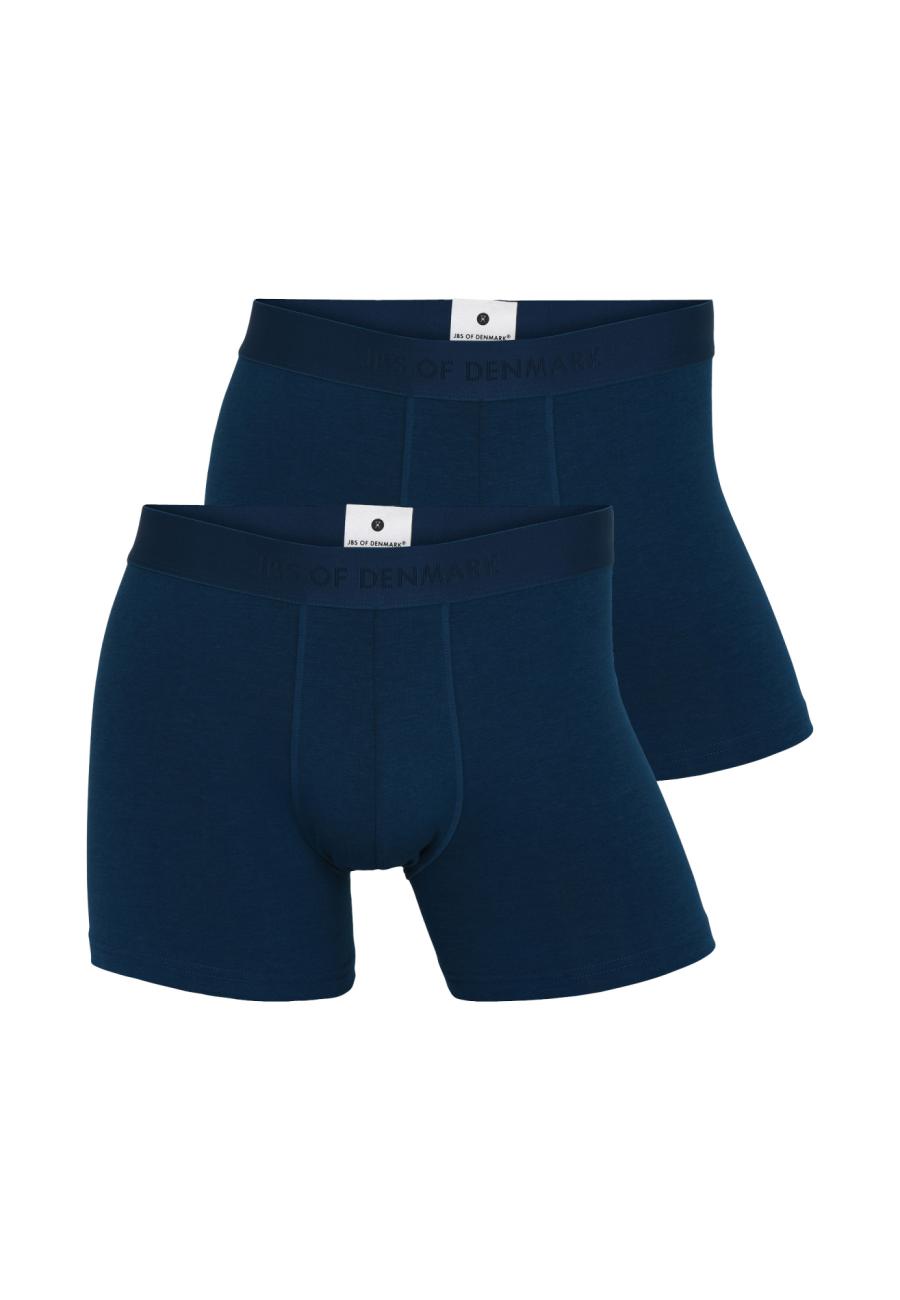 Unterhose, 2er-Pack | Bambus-Viskose | blau -JBS of Denmark Men