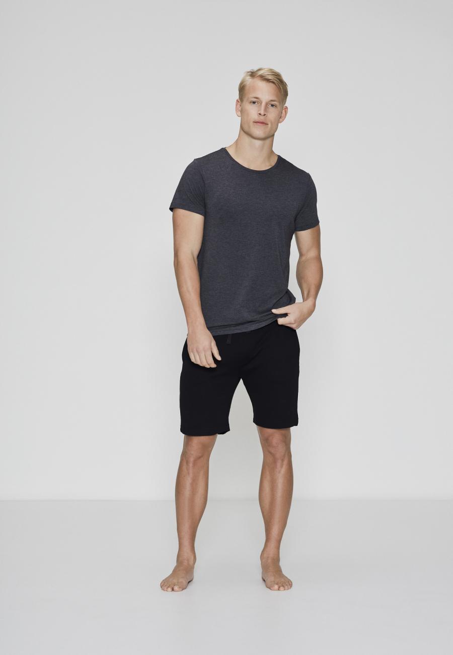 T-Shirt, Rundhals | Bambus-Viskose | dunkelgrau -JBS of Denmark Men