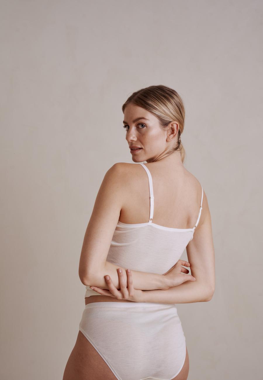 Trägertop | Bio-Wolle | elfenbein -JBS of Denmark Women