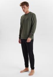 Sweatshirt, Logo | Bambus-Viskose | grün -JBS of Denmark Men