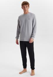 Sweatshirt, Logo | Bambus-Viskose | hellgrau -JBS of Denmark Men