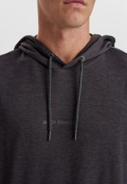 Hoodie, Logo | Bambus-Viskose | dunkelgrau -JBS of Denmark Men