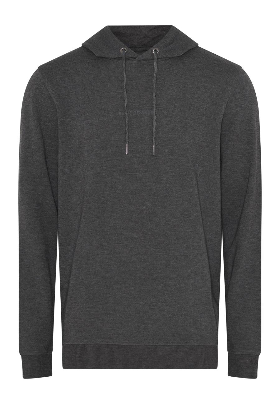 Hoodie, Logo | Bambus-Viskose | dunkelgrau -JBS of Denmark Men