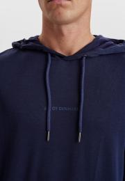 Hoodie, Logo | Bambus-Viskose | navy -JBS of Denmark Men