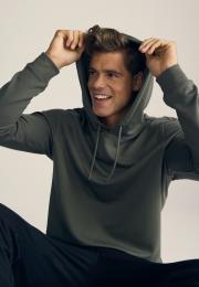 Hoodie, Logo | Bambus-Viskose | grün -JBS of Denmark Men