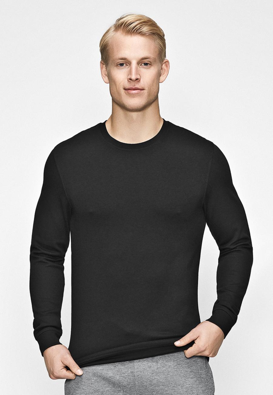 Sweatshirt | Bambus-Viskose | schwarz -JBS of Denmark Men