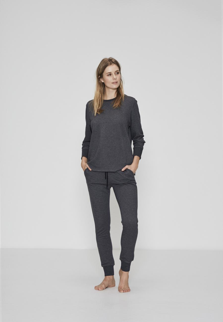 Jogginghose | Bambus-Viskose | dunkelgrau -JBS of Denmark Women