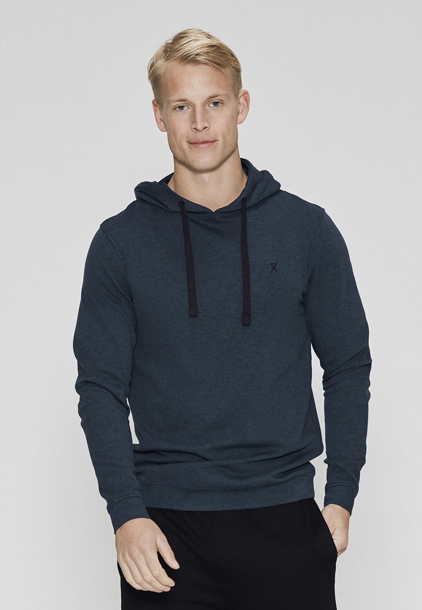 Hoodie, Bambus-Viskose, navy
