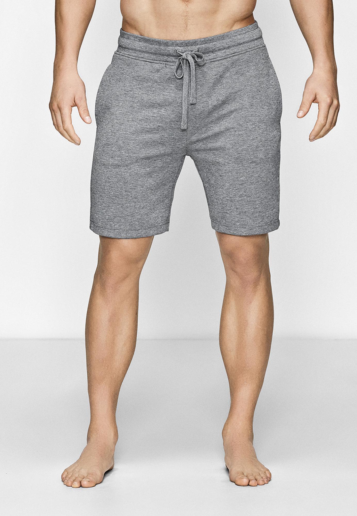 Sweatshorts, Bambus-Viskose, hellgrau